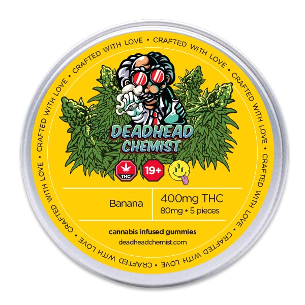 400MG THC Banana