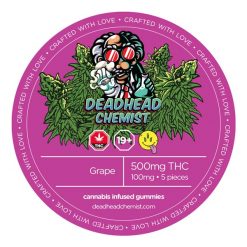 Grape Thc Gummies 500Mg