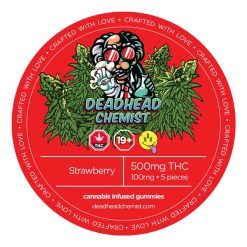 Strawberry Thc Gummies 500Mg