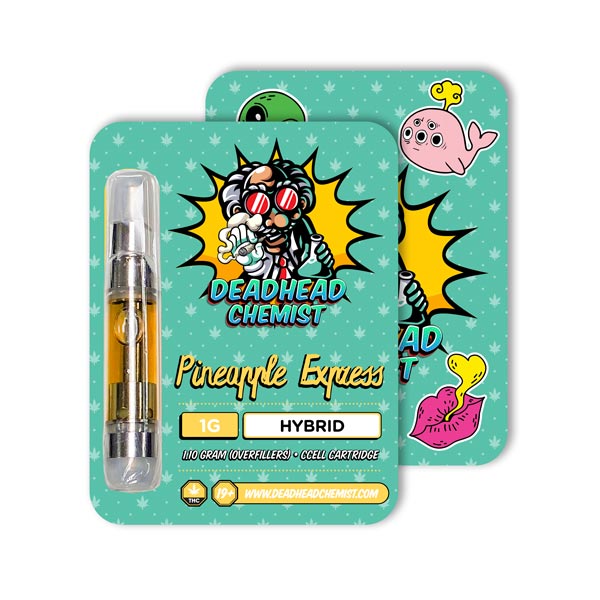 Deadhead Chemist THC Vape Cartridge 1G | Pineapple Express Hybrid