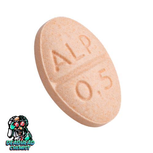 Peach Alprazolam (.5mg) Pharmacy Grade Rx